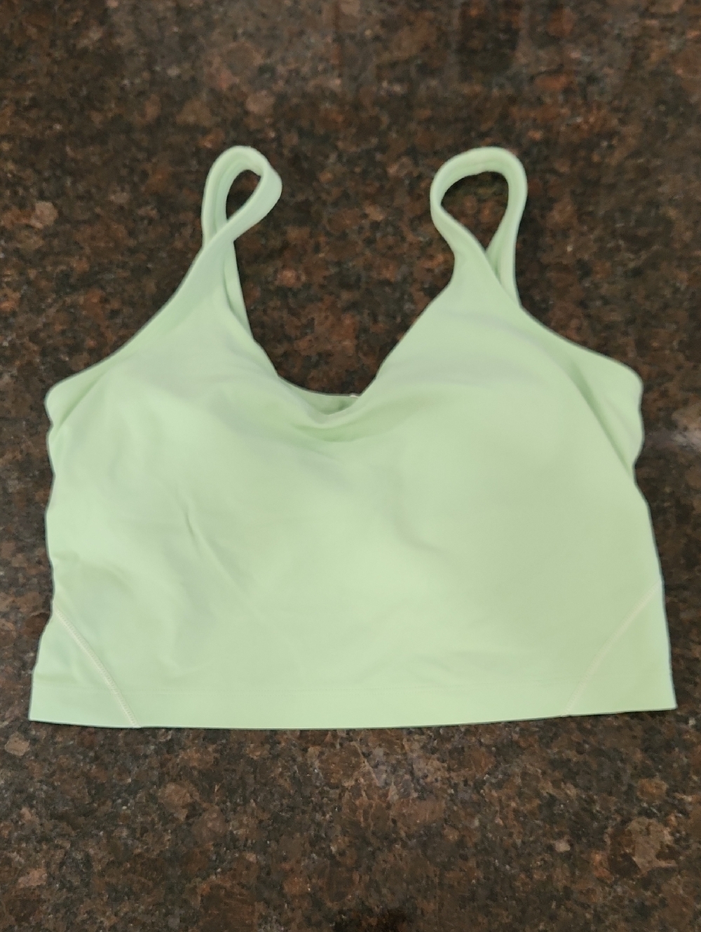 lululemon athletica Light Green Sports Bra